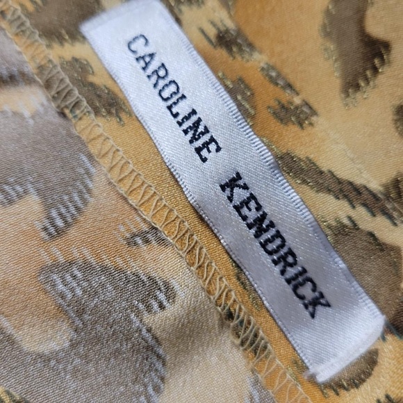 Vintage Caroline Kendrick Silk Tunic Blouse - Picture 2 of 4